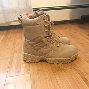 Maelstrom military style boots